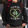 I Am His Voice He Is My Heart- Autism Awareness Tshirt Sweatshirt Gifts for Old Men
