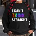 I Cant Think Straight Gay Pride Tshirt Sweatshirt Gifts for Old Men