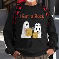 I Got A Rock Lazy Day Halloween Costume Funny Trick Or Treat Sweatshirt Gifts for Old Men