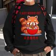 I Just Wanna Eat Ramen Cute Red Panda Sweatshirt Gifts for Old Men