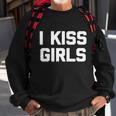 I Kiss Girls Shirt Funny Lesbian Gay Pride Lgbtq Lesbian Sweatshirt Gifts for Old Men