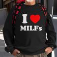 I Love Heart Milfs Tshirt Sweatshirt Gifts for Old Men