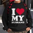 I Love My Husband Tshirt Tshirt Sweatshirt Gifts for Old Men