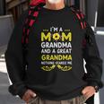 Im A Mom Grandma Great Nothing Scares Me Mothers Day Gifts Sweatshirt Gifts for Old Men