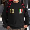 Italy Italia No 10 Futbol Soccer Jersey Sweatshirt Gifts for Old Men