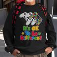 Its Ok To Be Different Autism Awareness Video Gamer Sweatshirt Gifts for Old Men