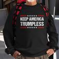 Keep America Trumpless Gift V6 Sweatshirt Gifts for Old Men