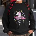 Kids 7 Year Old Girl Birthday Unicorn Shirt 7Th Birthday Sweatshirt Gifts for Old Men