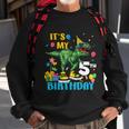 Kids Boys Its My 5Th Birthday Happy 5 Year Trex Tshirt Sweatshirt Gifts for Old Men