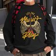 Let The Music Play Sweatshirt Gifts for Old Men