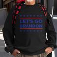 Lets Go Brandon Classic Sweatshirt Gifts for Old Men