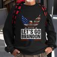 Lets Go Brandon Lets Go Brandon Lets Go Brandon Lets Go Brandon Tshirt Sweatshirt Gifts for Old Men