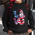 Love Gnome Usa Flag 4Th Of July Funny Sweatshirt Gifts for Old Men