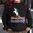 Magical Rainbow Unicorn Sweatshirt Gifts for Old Men