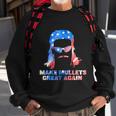 Make Mullets Great Again Funny 2020 Election American Flag Meaningful Gift Sweatshirt Gifts for Old Men