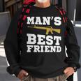 Mans Best Friend V2 Sweatshirt Gifts for Old Men