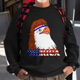 Merica Bald Eagle Retro Usa Flag Tshirt Sweatshirt Gifts for Old Men