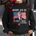 Merry 4Th Of July Biden Bike Bicycle Falls Off Funny V4 Sweatshirt Gifts for Old Men