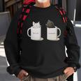 Milk N Coffee Kitties Sweatshirt Gifts for Old Men
