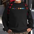 Minimalist Solar System &8211 Planets Asteroid Belt And Co Sweatshirt Gifts for Old Men