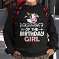 Mommy Of The Birthday Girl Cows Farm Cow Mom Sweatshirt Gifts for Old Men