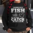 My Best Catch Custom Sweatshirt Gifts for Old Men