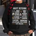 Navy Veteran - 100 Organic Sweatshirt Gifts for Old Men