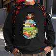 Owl Nerd Books Book Bookworm Literature Library Reading Gift Sweatshirt Gifts for Old Men