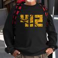 Pittsburgh 412 Map V2 Sweatshirt Gifts for Old Men