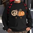 Pleace Love Fall Thanksgiving Quote Sweatshirt Gifts for Old Men