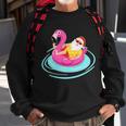 Pool Party Santa Christmas In July Sweatshirt Gifts for Old Men