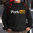 Porkrub Pork Rub Funny Bbq Smoker & Barbecue Grilling Sweatshirt Gifts for Old Men