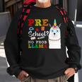 Preschool No Probllama Sweatshirt Gifts for Old Men