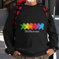 Pride Month Dare To Be Different Rainbow Lgbt Sweatshirt Gifts for Old Men