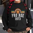 Pro Roe 1973 Rainbow Womens Rights Sweatshirt Gifts for Old Men