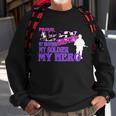 Proud Army Sister My Brother Soldier Hero Tshirt Sweatshirt Gifts for Old Men