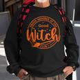 Proud Member Of The Good Witch Club Witch Vibes Halloween Sweatshirt Gifts for Old Men