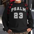 Psalm 23 Fearless Christian Sports Double Sided Sweatshirt Gifts for Old Men