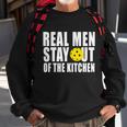 Real Men Stay Out Of The Kitchen Pickle Ball Tshirt Sweatshirt Gifts for Old Men