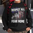 Respect All Fear Sweatshirt Gifts for Old Men