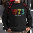 Roe Vs Wade 1973 Reproductive Rights Pro Choice Pro Roe V2 Sweatshirt Gifts for Old Men