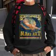 Save The World Make Art Painters Graphic Artists Potters Sweatshirt Gifts for Old Men