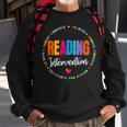 School Support Specialist Teacher Squad Reading Intervention V2 Sweatshirt Gifts for Old Men