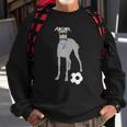 Soccer Gift Idea Fans- Sporty Dog Coach Hound Sweatshirt Gifts for Old Men