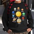 Solar System Planets Sun Mars Sweatshirt Gifts for Old Men