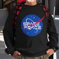 Space Force Usa United States Logo Sweatshirt Gifts for Old Men