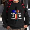 Stand For The Flag Kneel For The Cross Usa Flag Tshirt Sweatshirt Gifts for Old Men