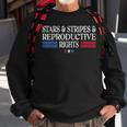 Stars Stripes Reproductive Rights Patriotic 4Th Of July Sweatshirt Gifts for Old Men