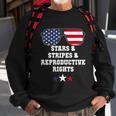 Stars Stripes Reproductive Rights Stars Stripes Sunglasses Gift Sweatshirt Gifts for Old Men