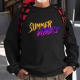 Summer Vibes Retro Sweatshirt Gifts for Old Men